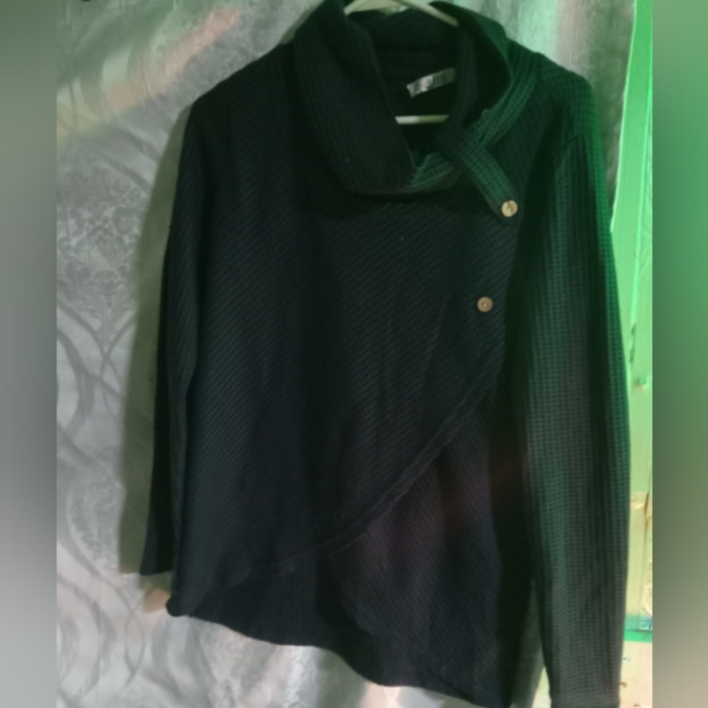 Light Long Sleeve shirt navy women's size medium